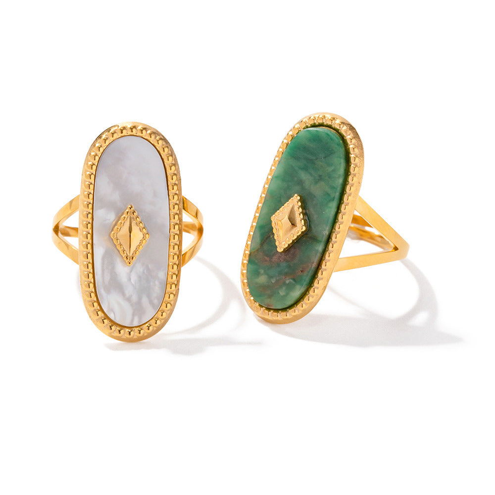 Rectangular Stone Rings — design overview 01