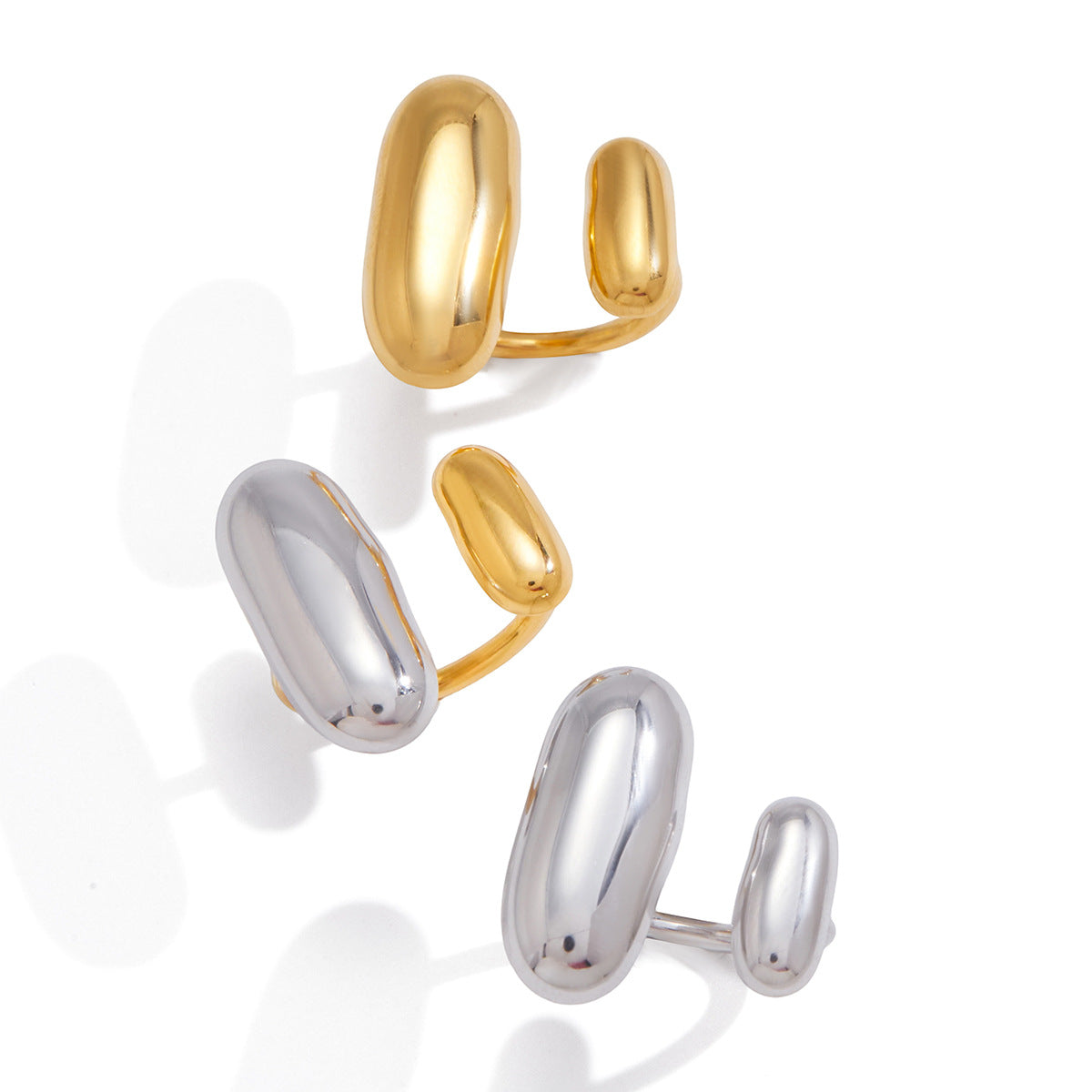 Two-Tone Oval Open Rings — design overview 05