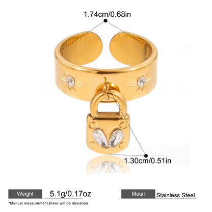 Zircon and Chain Ring — dimensions and size reference 07