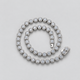 Bezel-Set Moissanite Tennis Bracelet in 925 sterling silver, silver finish.