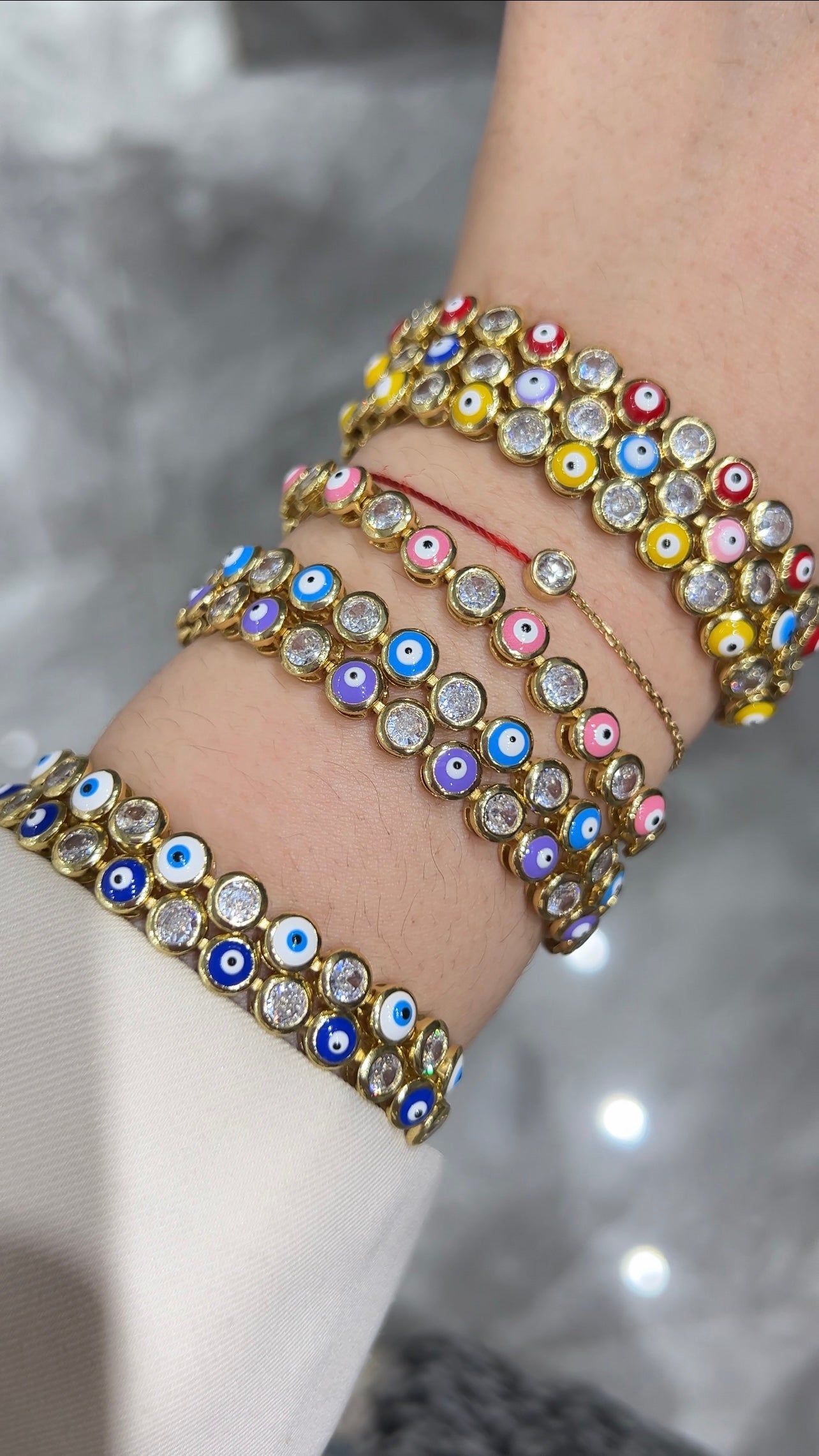 Evil eye bracelets