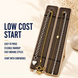 Modern Mixed Metal Jewelry Set