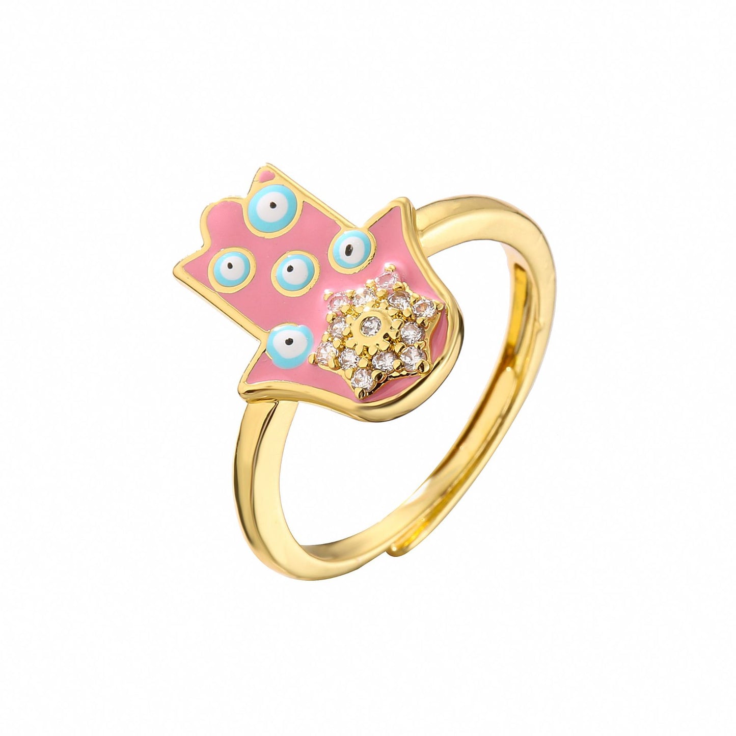 Hamasa&evil eye ring